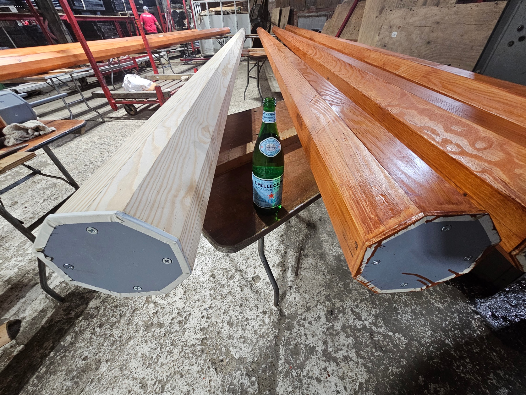 Internal Inventory Reference - Unfinished Poles with Scale